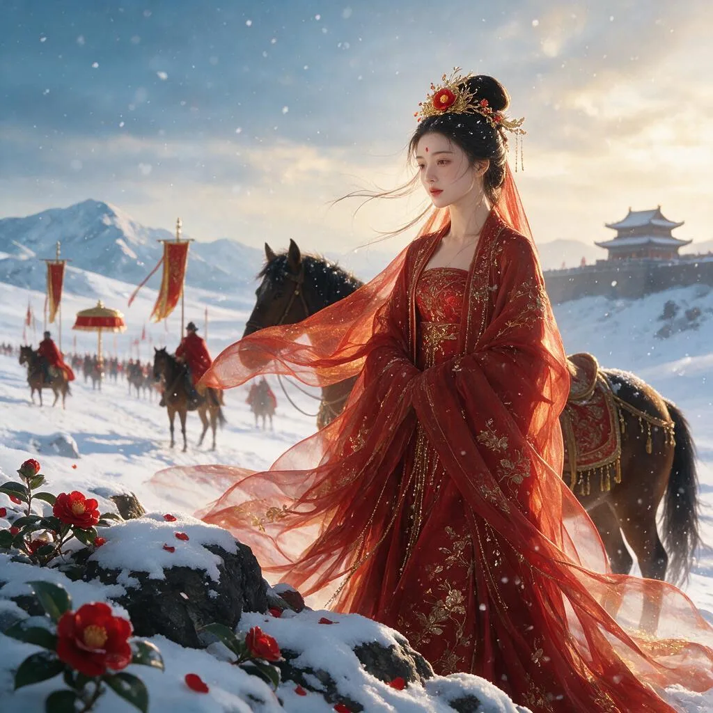 十一月·山茶仙子